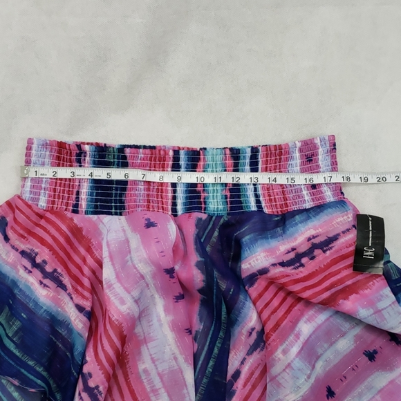 INC Skirt Size XLarge Midi Silhouette Ruffles - Picture 3 of 5